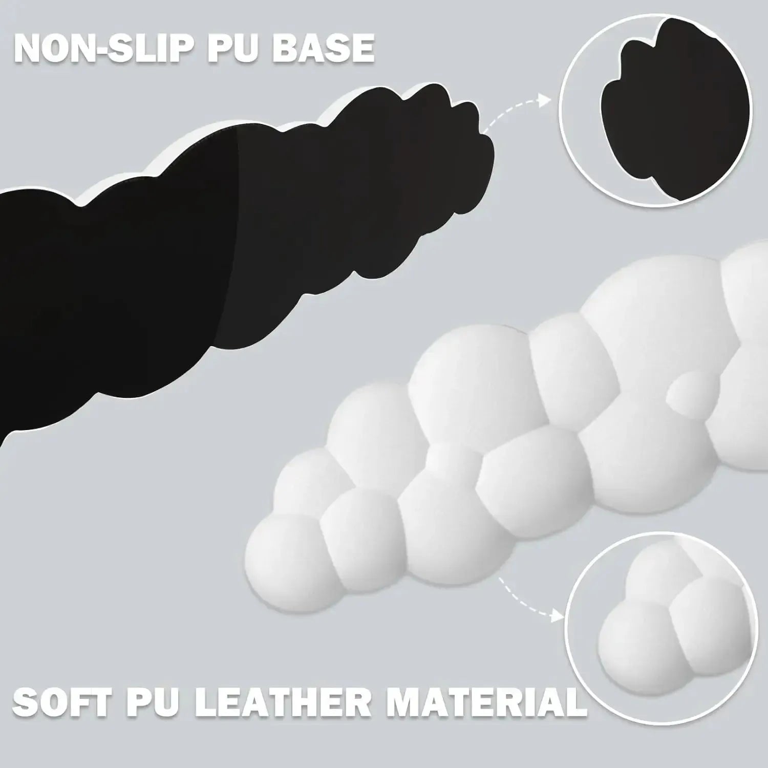 CloudxRest – Ergonomic Foam Wrist Pad - LitxGaming