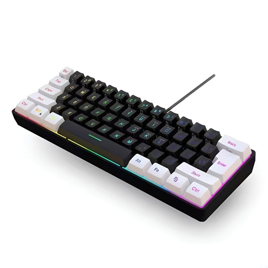 Obsidian Frost – 61-Key RGB Gaming Keyboard - LitxGaming