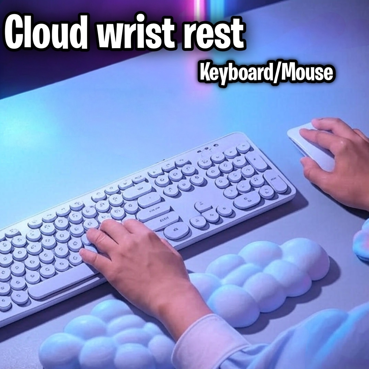 CloudxRest – Ergonomic Foam Wrist Pad - LitxGaming