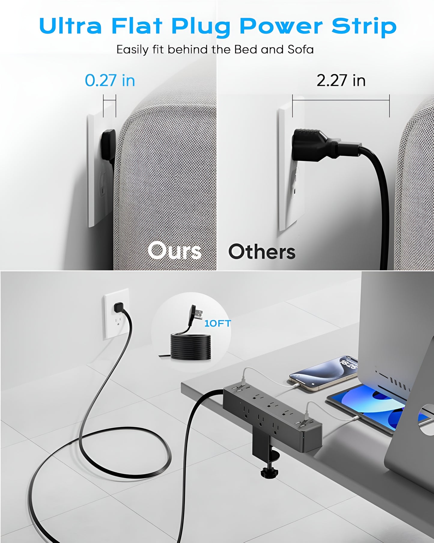 RavenxStrip – 17-Port Power Clamp - LitxGaming