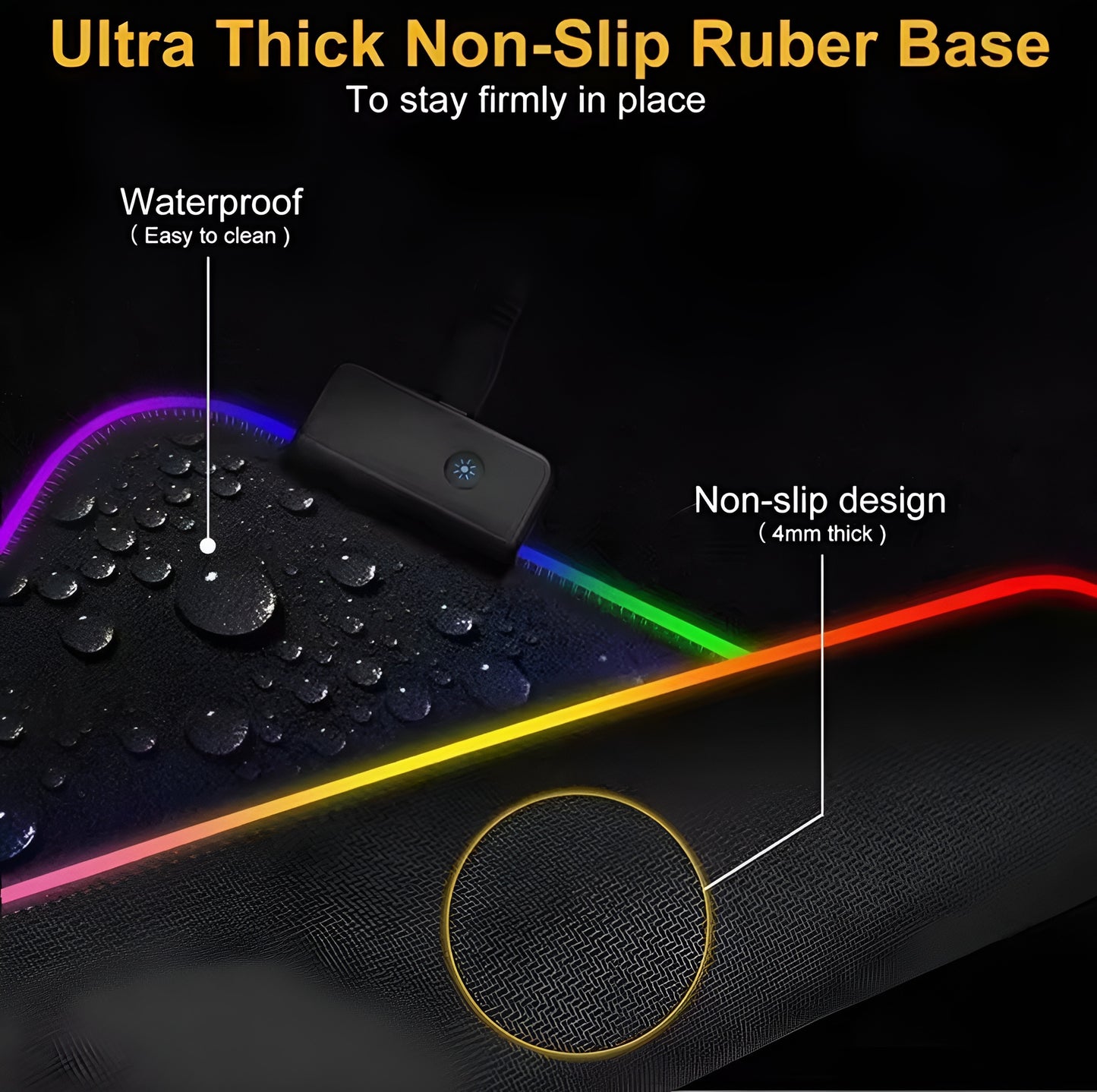 PhantomX – RGB Gaming Pad - LitxGaming