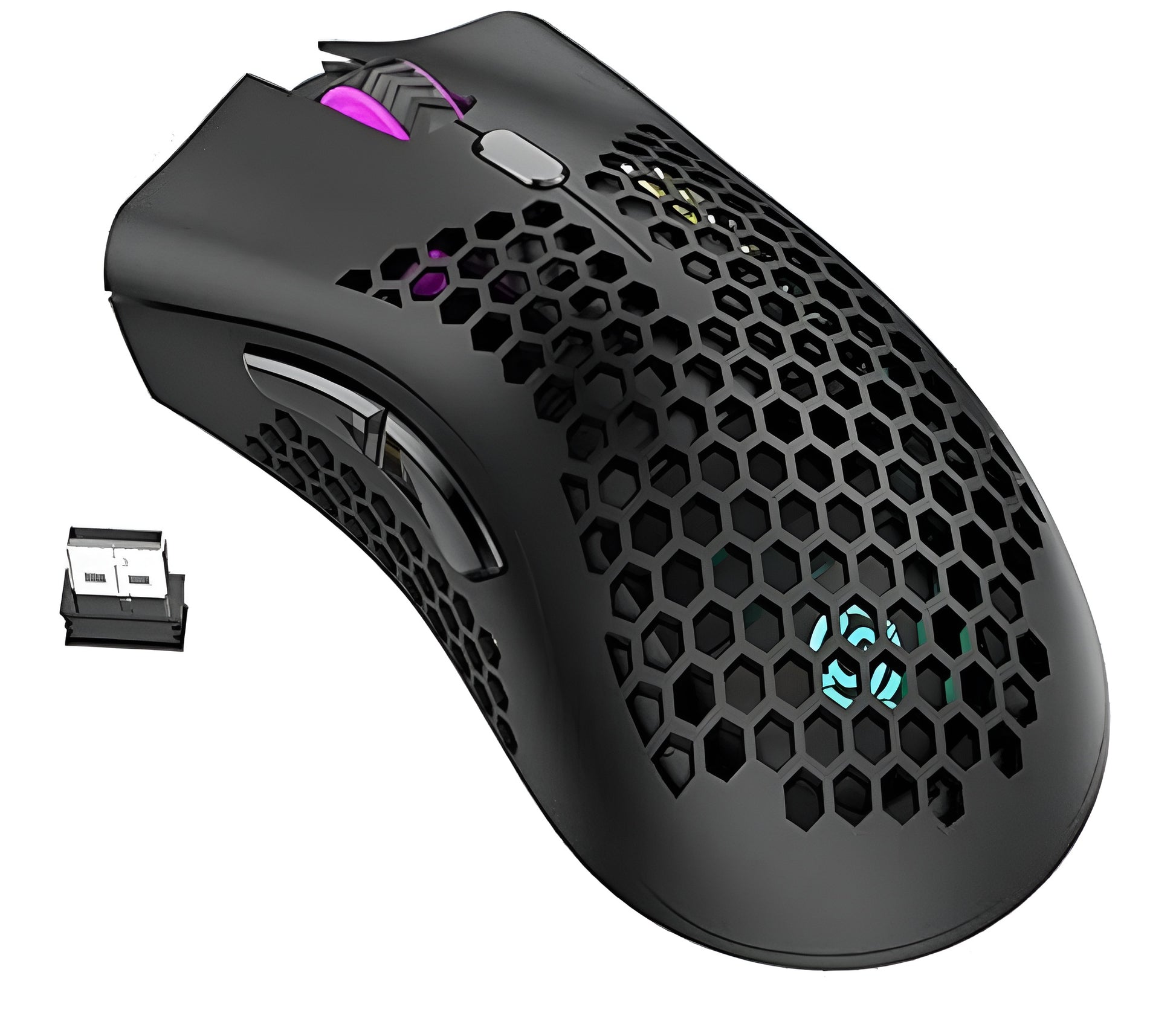 StealthHex – RGB Wireless Mouse - LitxGaming