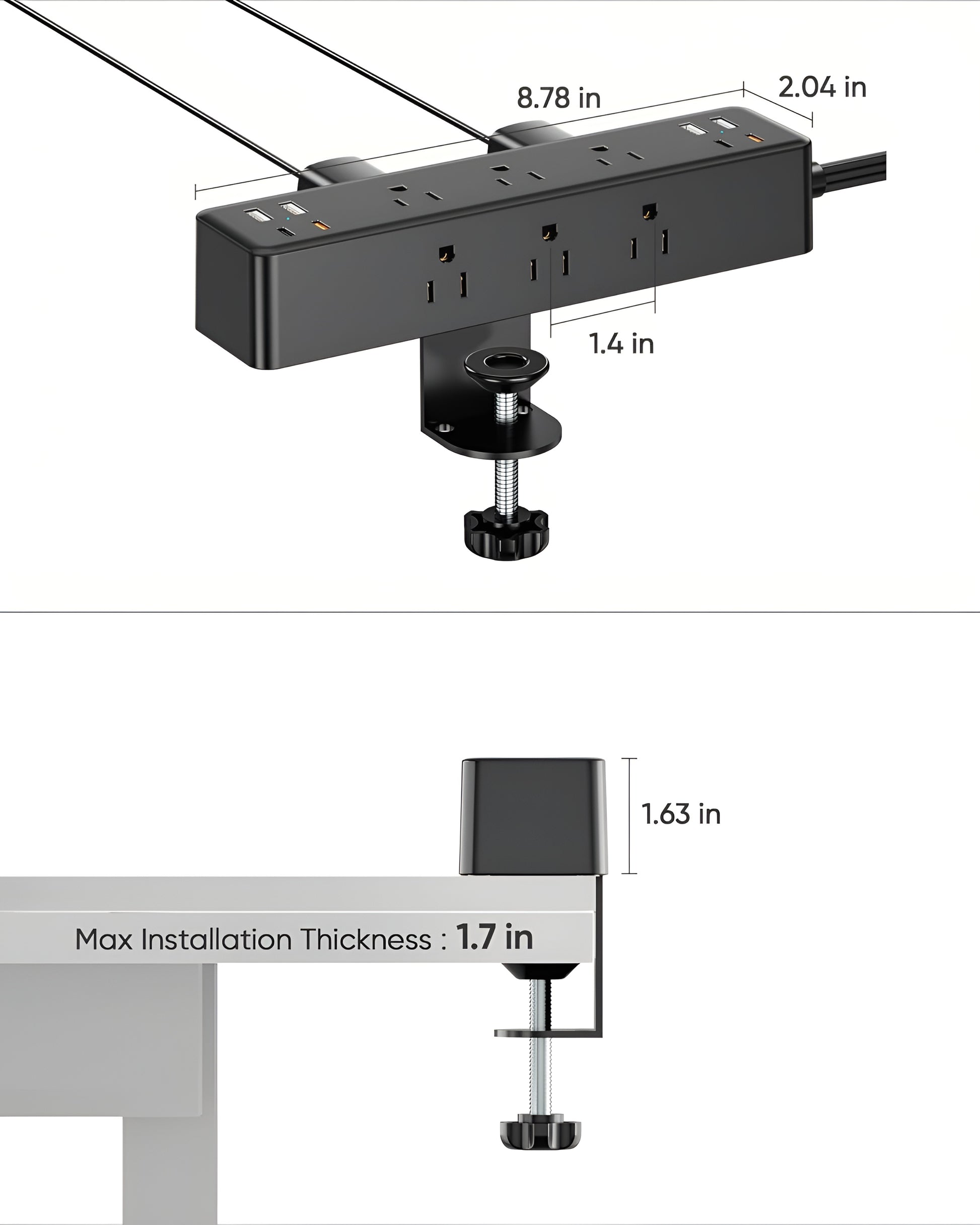 RavenxStrip – 17-Port Power Clamp - LitxGaming