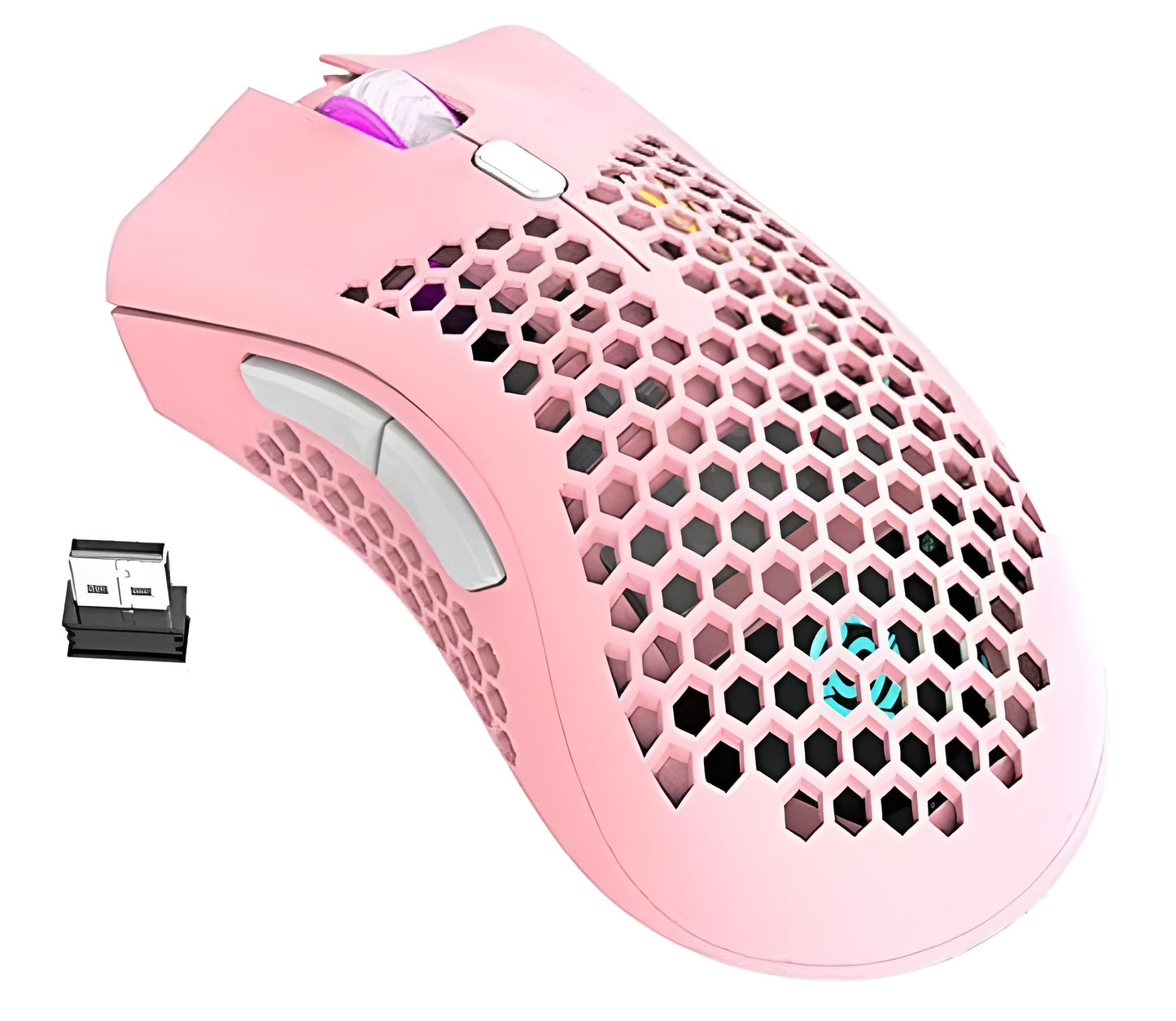 StealthHex – RGB Wireless Mouse - LitxGaming