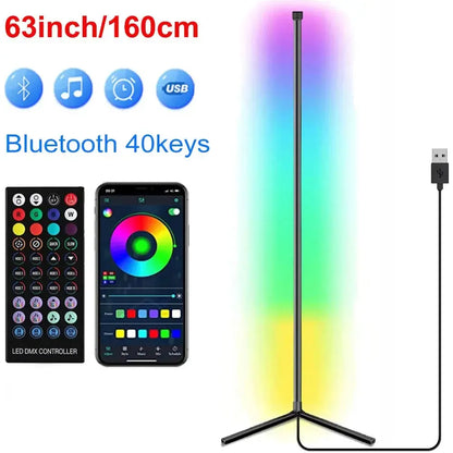 LitxRay – RGB Corner Floor Lamp - LitxGaming