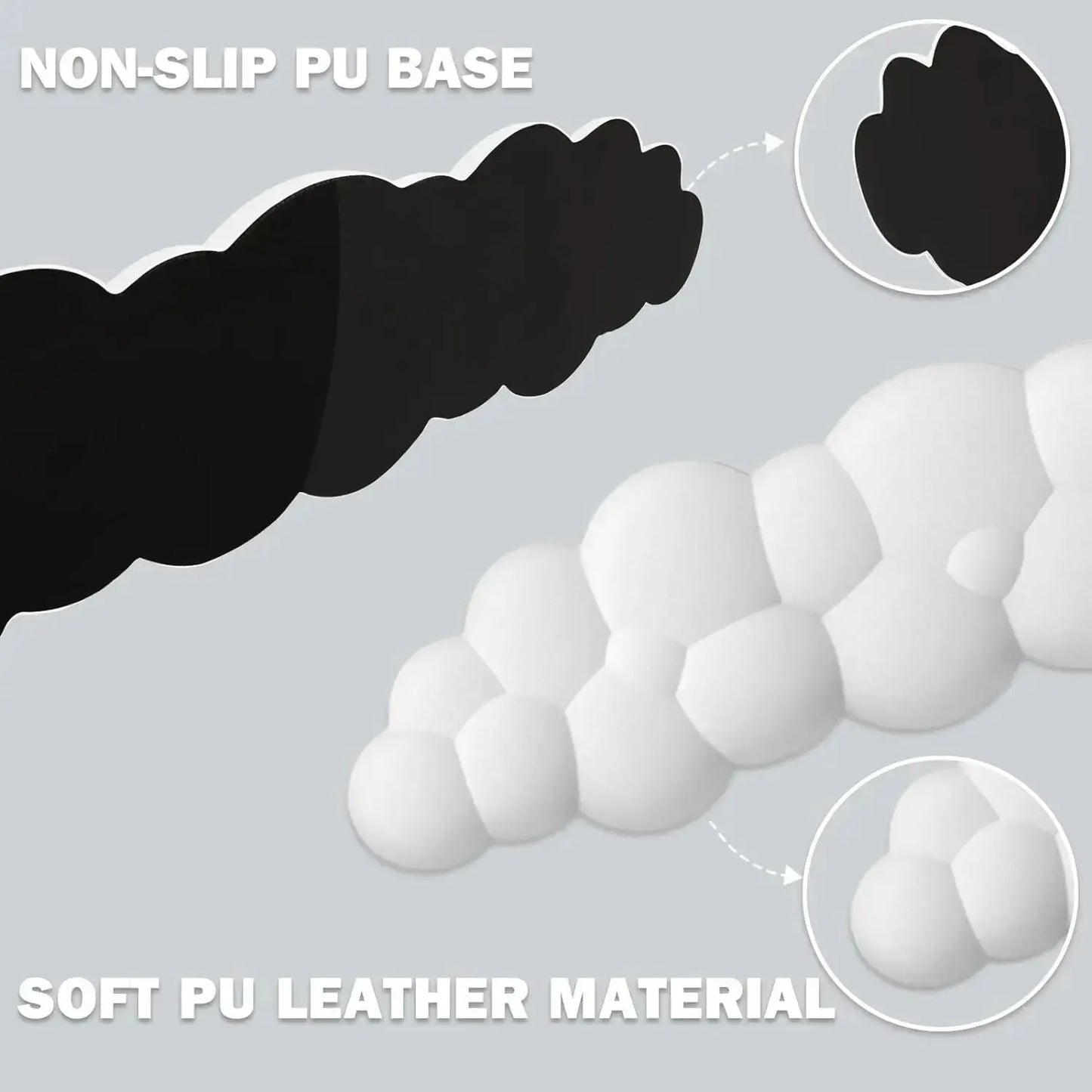 CloudxRest – Ergonomic Foam Wrist Pad - LitxGaming