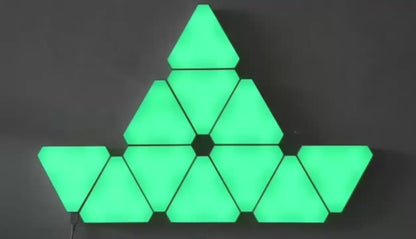 GlowxLink – RGB Wall Lights (10-Piece)