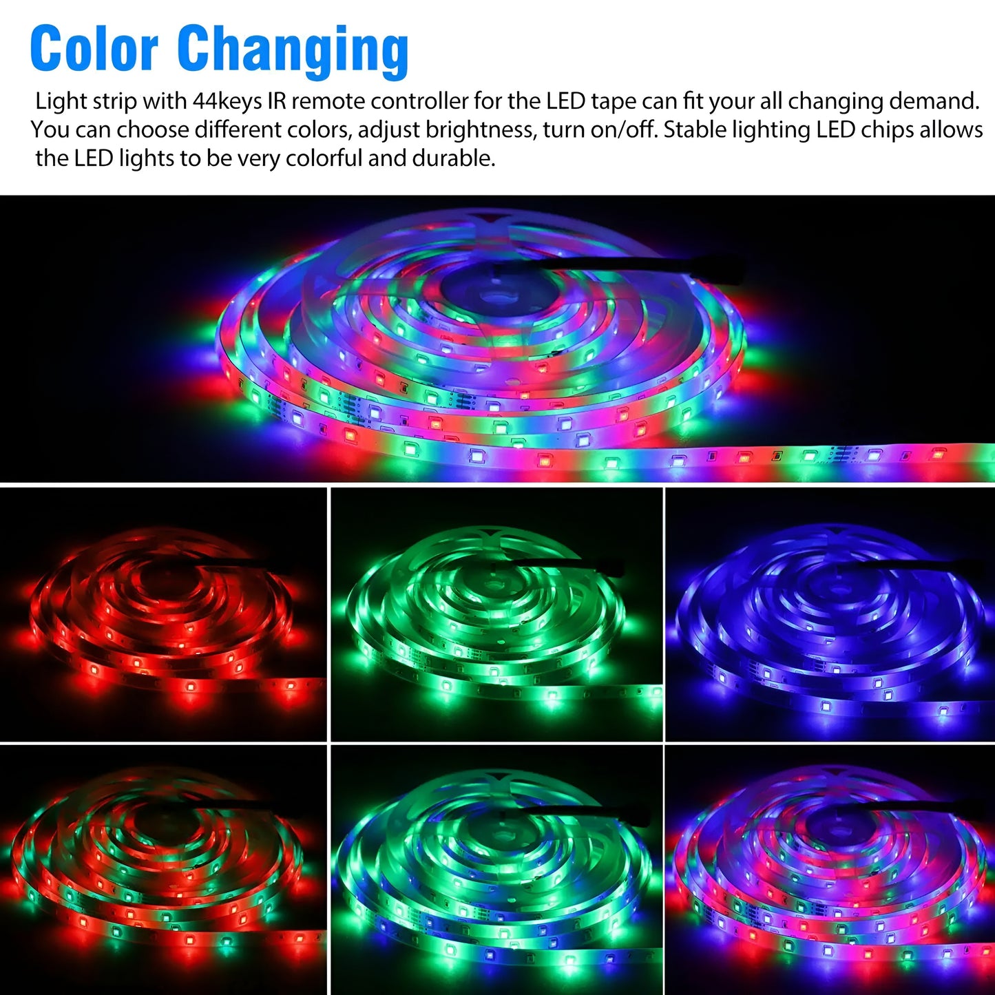 Flexible RGB LED Strip Light - LitxGaming