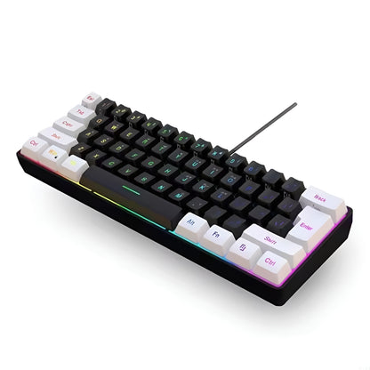 Obsidian Frost – 61-Key RGB Gaming Keyboard - LitxGaming
