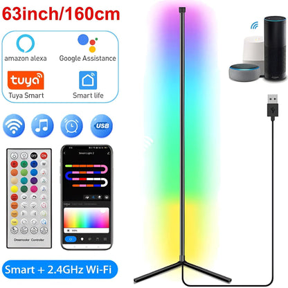 LitxRay – RGB Corner Floor Lamp - LitxGaming