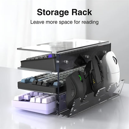 GhostxDock – 3-Tier Keyboard Rack - LitxGaming