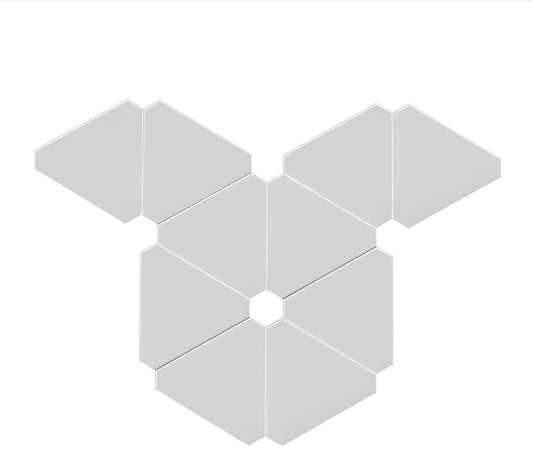 GlowxLink – RGB Wall Lights (10-Piece) - LitxGaming