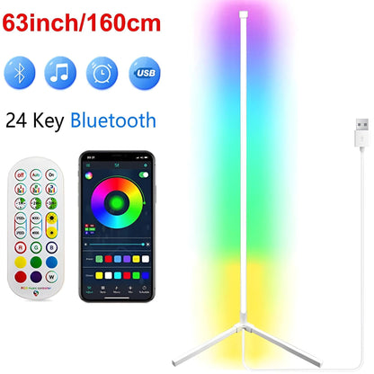 LitxRay – RGB Corner Floor Lamp - LitxGaming