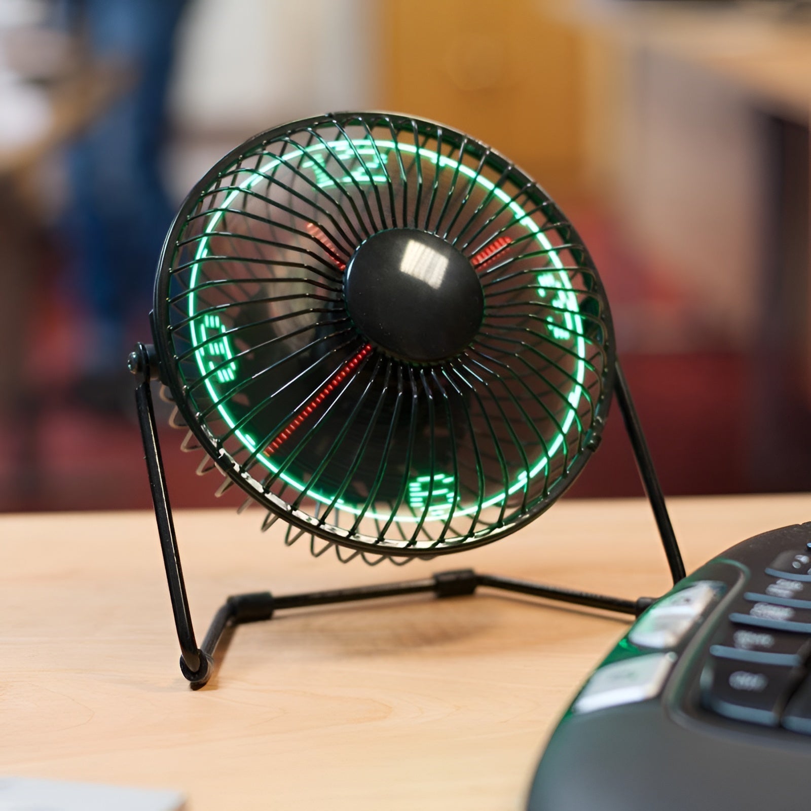 TimexGlow – LED Desk Clock & Fan - LitxGaming