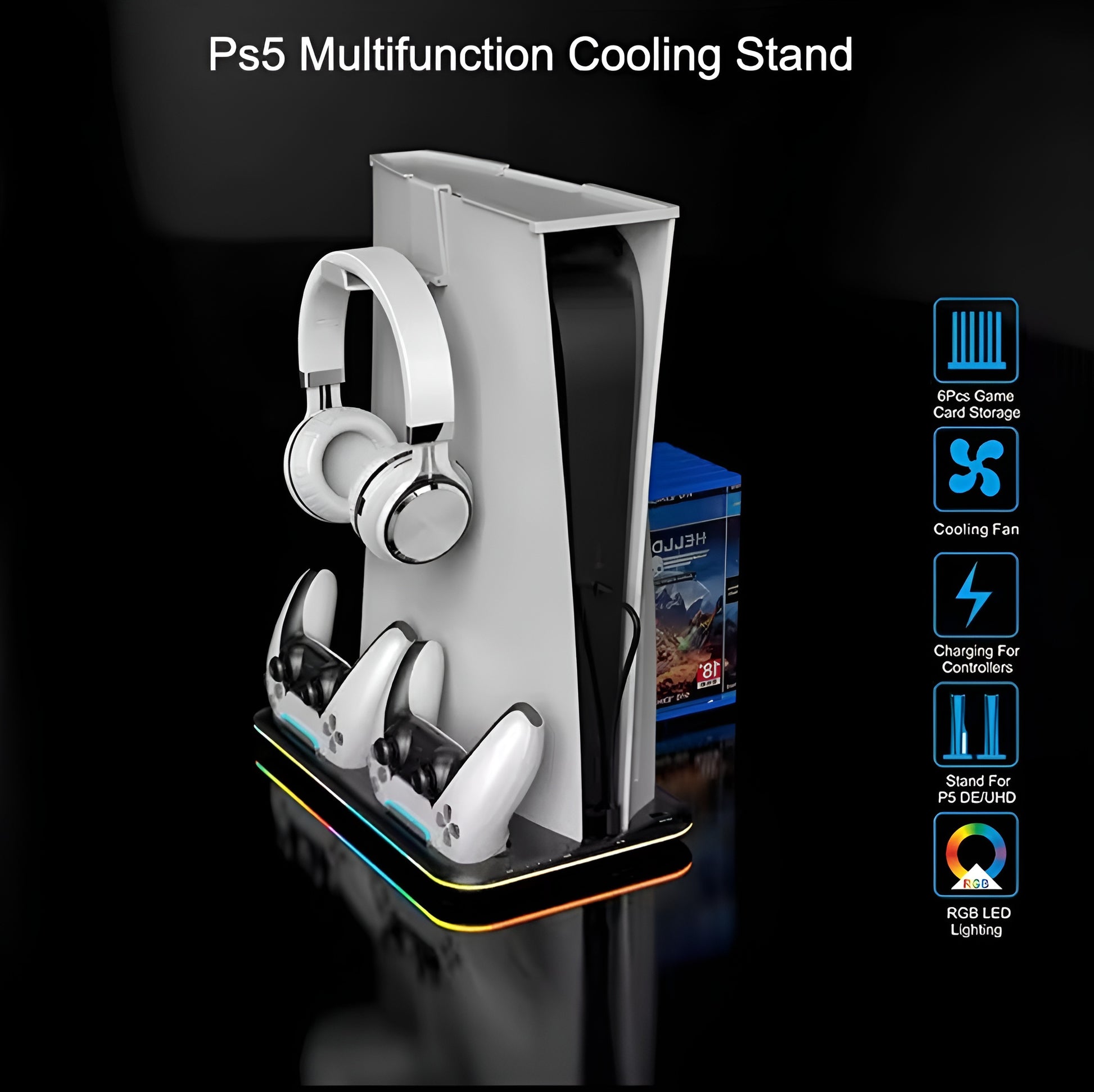 CryoDock – RGB Charging Base - LitxGaming