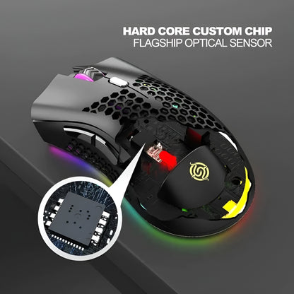 StealthHex – RGB Wireless Mouse - LitxGaming