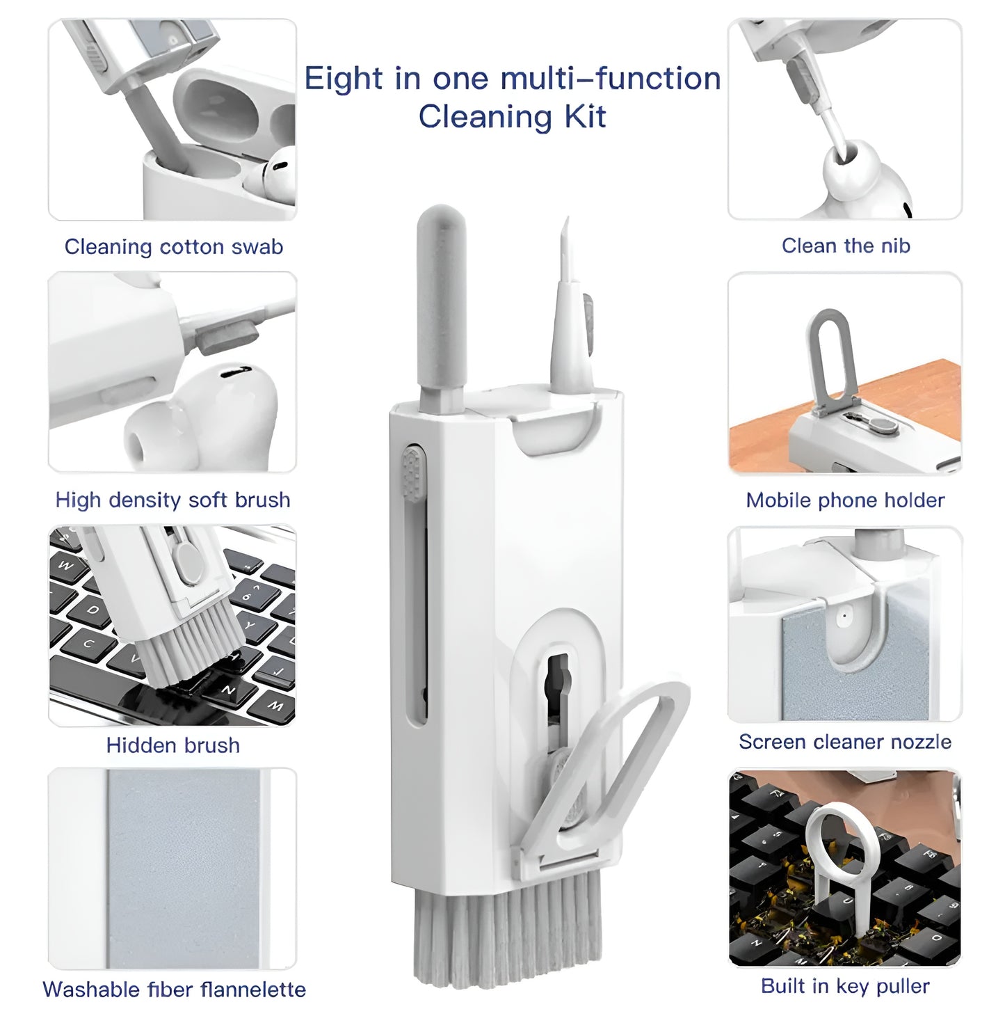 CleanxPack – 8-in-1 Keyboard Kit - LitxGaming