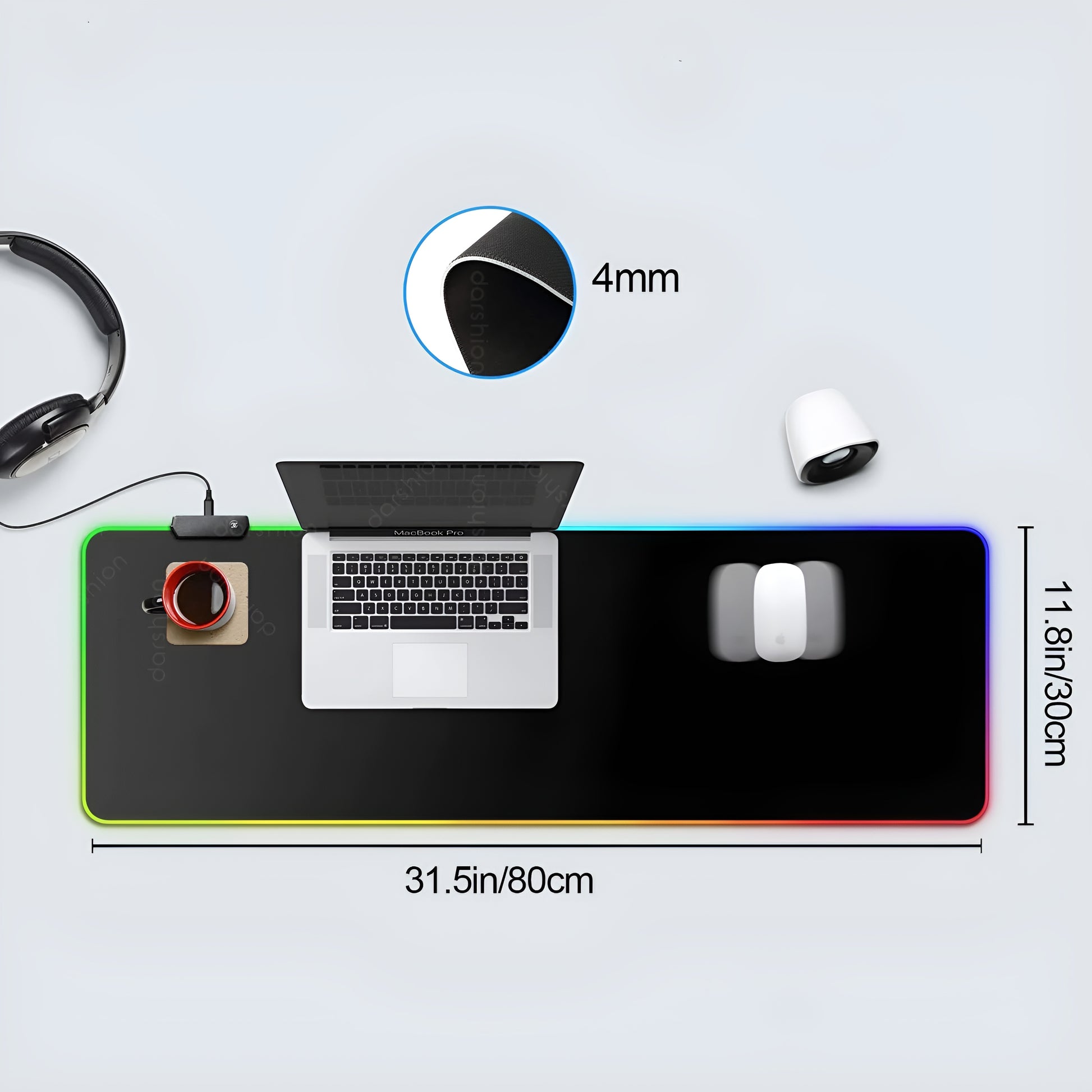 PhantomX – RGB Gaming Pad - LitxGaming