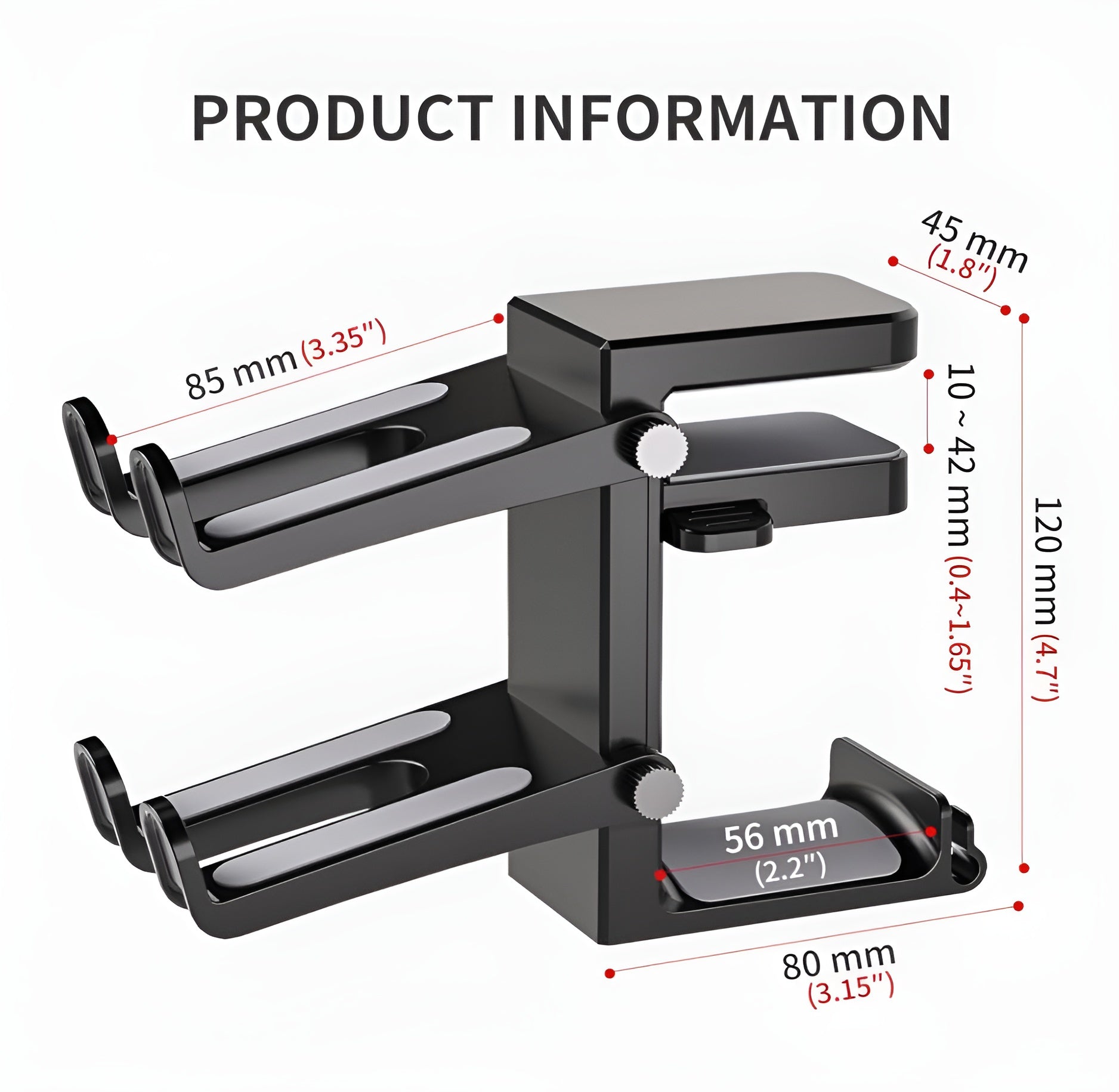 HangxPort – Dual Function Headset Clamp - LitxGaming