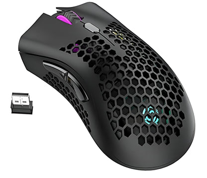 StealthHex – RGB Wireless Mouse - LitxGaming