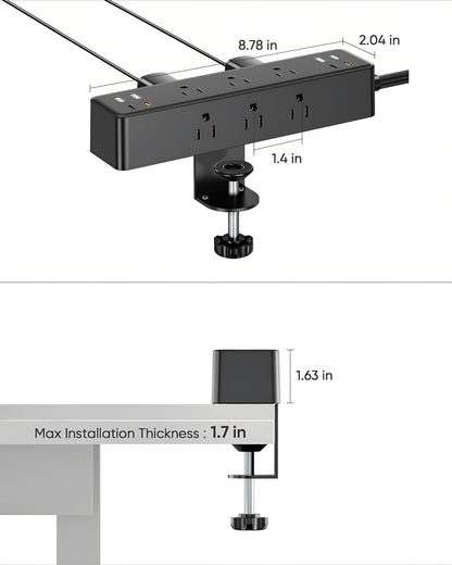 RavenxStrip – 17-Port Power Clamp - LitxGaming