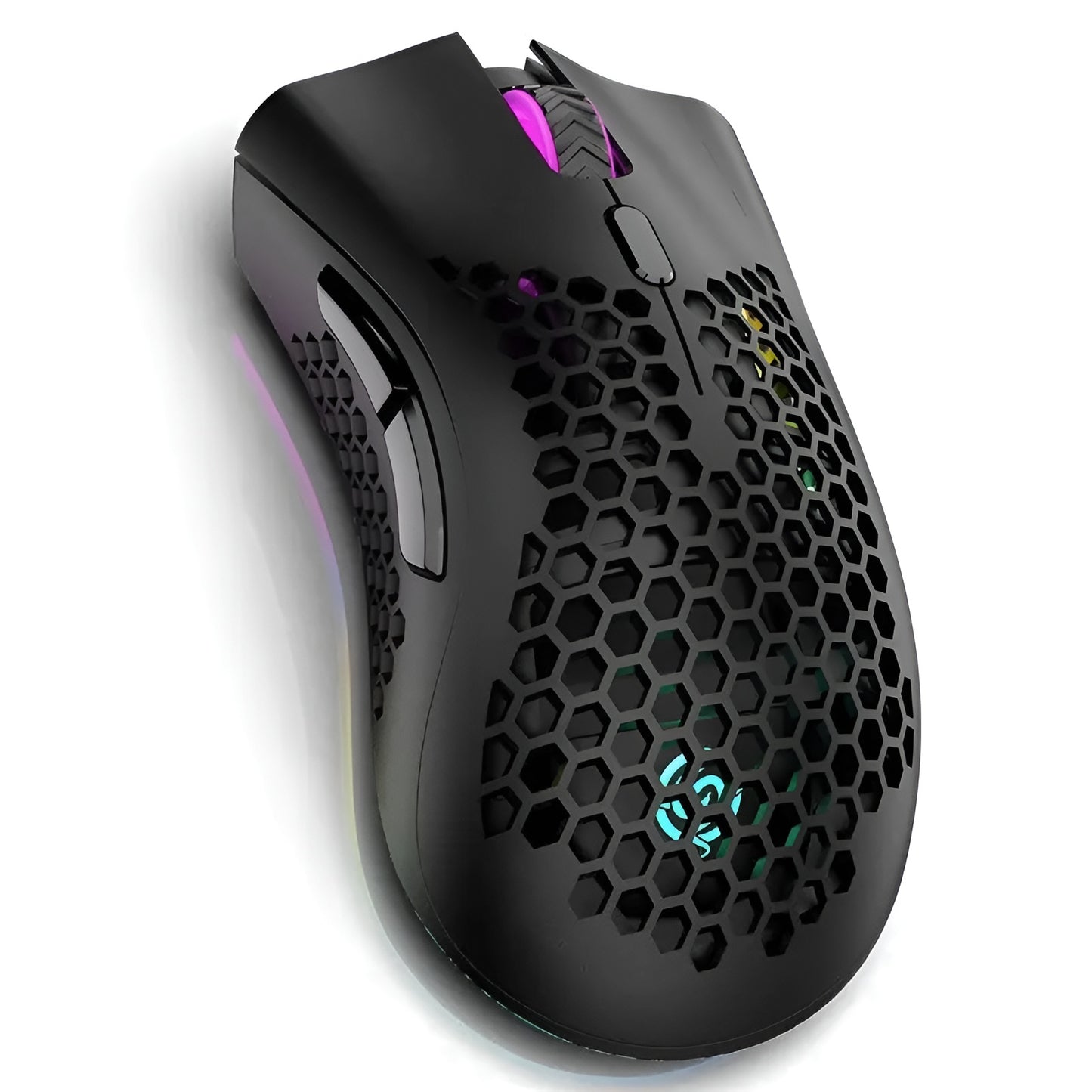 StealthHex – RGB Wireless Mouse - LitxGaming